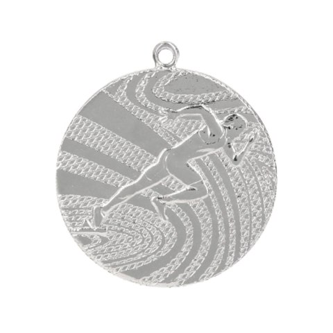 Medal srebrny - biegi - medal stalowy Medal srebrny - biegi - medal stalowy