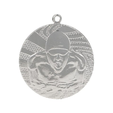 Medal srebrny - pływanie - medal stalowy Medal srebrny - pływanie - medal stalowy