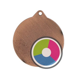 Medal z nadrukiem luxor jet