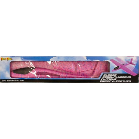 SAMOLOT STYROPIANOWY 84CM FIOLETOWY