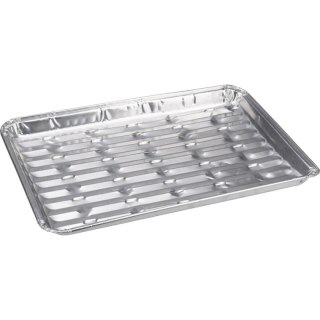 ALUMINIOWE TACKI NA GRILLA 24x16CM 4SZT