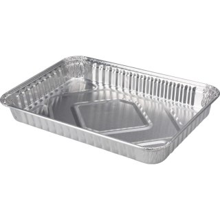 ALUMINIOWE TACKI NA GRILLA GŁĘBOKIE 32x23x4CM 5SZT