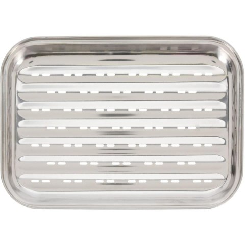 BLASZKA TACKA DO GRILLOWANIA 34x24CM STAL NIERDZEWNA