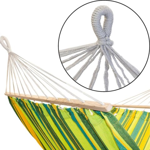 HAMAK OGRODOWY 2 OSOBOWY 200X150CM Z DRĄŻKIEM 1052724