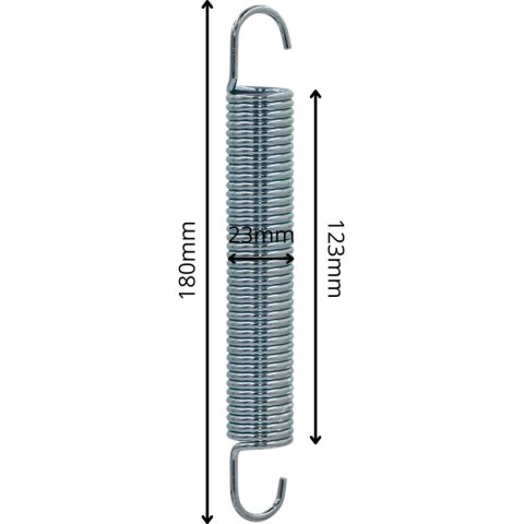 SPRĘŻYNA DO TRAMPOLINY 180MM ENERO