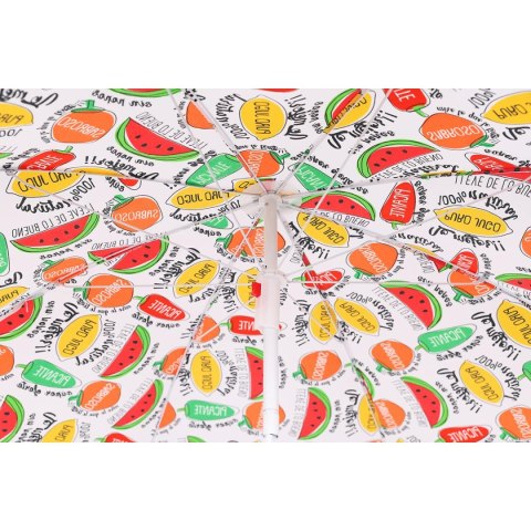 PARASOL PLAŻOWO BALKONOWY 180CM MIX FRUIT 1048826