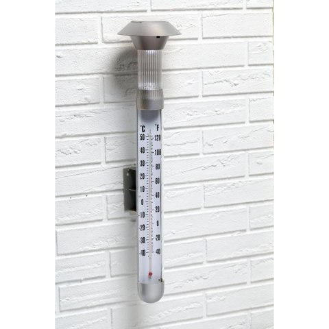 TERMOMETR SOLARNY Z OŚWIETLENIEM LED WYS 97CM GRUNDIG