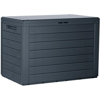 SKRZYNIA OGRODOWA 190L ANTRACYT WOODEBOX