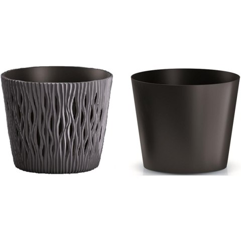 DONICZKA SANDY ROUND ŚR 16CM ANTRACYT