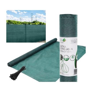 SIATKA CIENIUJĄCA 140G/M2 1.5X50M CIEMNO ZIELONA