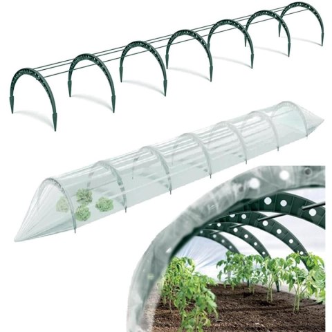TUNEL FOLIOWY SZKLARNIA FLOO 360CM ZIELONY LEŚNY
