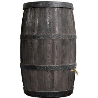 ZBIORNIK POJEMNIK NA WODĘ DESZCZÓWKĘ BECZKA BURGUND 500L UMBRA WOOD