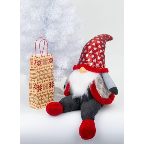 SKRZAT MIKOŁAJ ŚWIĄTECZNY SIEDZĄCY 92CM