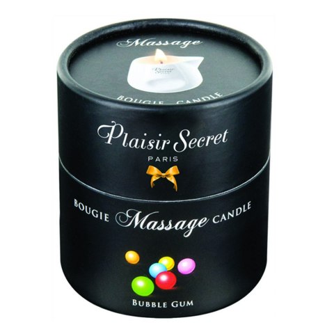 Świeca do podniecającego masażu o zapachu gumy balonowej Bougie Candle BUBBLE GUM Świeca do podniecającego masażu o zapachu gumy balonowej Bougie Candle BUBBLE GUM
