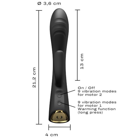 Flexi Rabbit Black