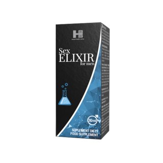 Afrodyzjak w kroplach dla mężczyzn. Sex Elixir for men 30ml. Lepszy seks.