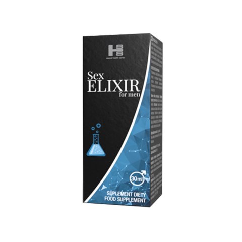 Afrodyzjak w kroplach dla mężczyzn. Sex Elixir for men 30ml. Lepszy seks.