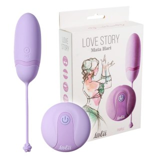 Jajeczko dopochwowe, wibrujące na pilota. Mata Hari Purple