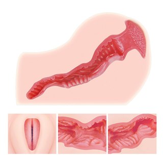 Masturbator dla mężczyzn, głęboka penetracja. Pochwa Double Layer .