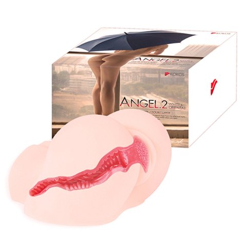 Masturbator dla mężczyzn, głęboka penetracja. Pochwa Double Layer .