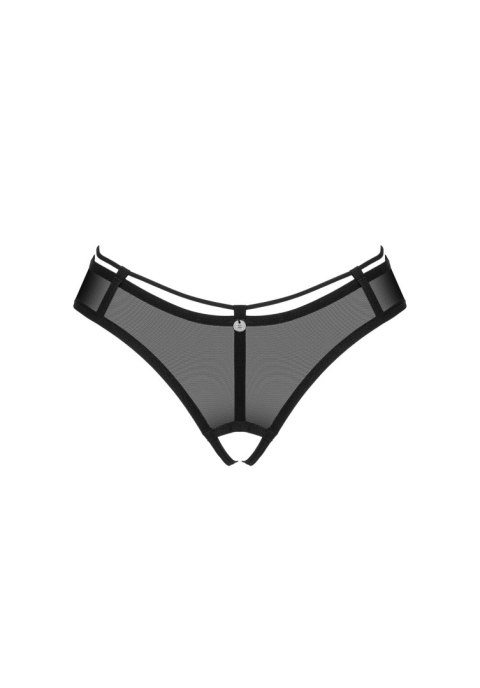 Otwarte czarne stringi Roxelia od Obsessive rozmiar XL/2XL Otwarte czarne stringi Roxelia od Obsessive rozmiar XL/2XL