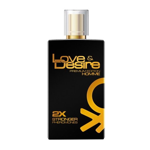 Perfumy męskie. Feromony zapachowe Love&Desire Gold męskie 100ml.