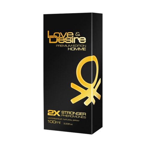 Perfumy męskie. Feromony zapachowe Love&Desire Gold męskie 100ml.