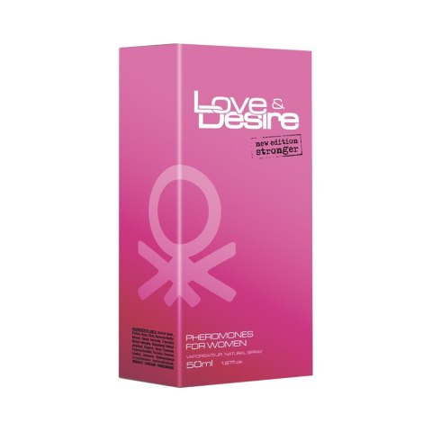 Podniecający zapach dla kobiet. Feromony na randkę. Love & Desire damskie 50 ml.