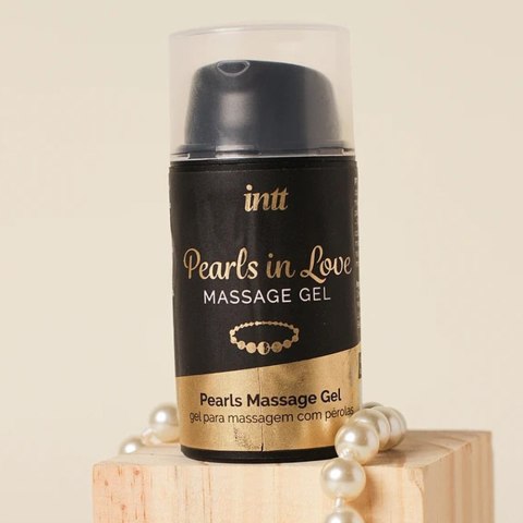Sznur pereł z żelem silikonowym w pięknym opakowaniu. Prezent. Pearls In Love.