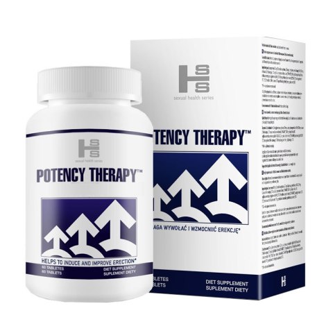 Tabletki dla mężczyzn którzy chcą poprawić jakość życia intymnego. POTENCY THERAPY.