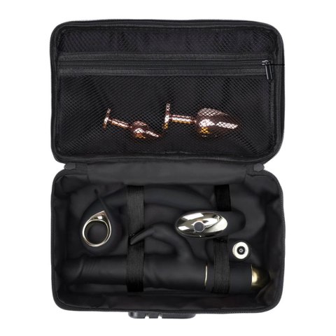 Kuferek na akcesoria erotyczne. Zamykany na szyfr Discreet Box Luxury Gold