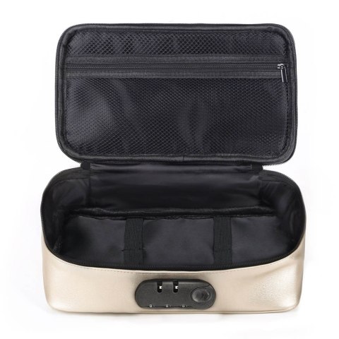 Kuferek na akcesoria erotyczne. Zamykany na szyfr Discreet Box Luxury Gold