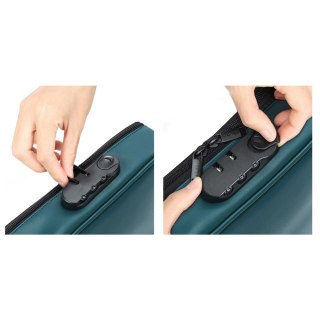 Kuferek na sex zabawki na zamek i kod, Discreet Box Luxury Green