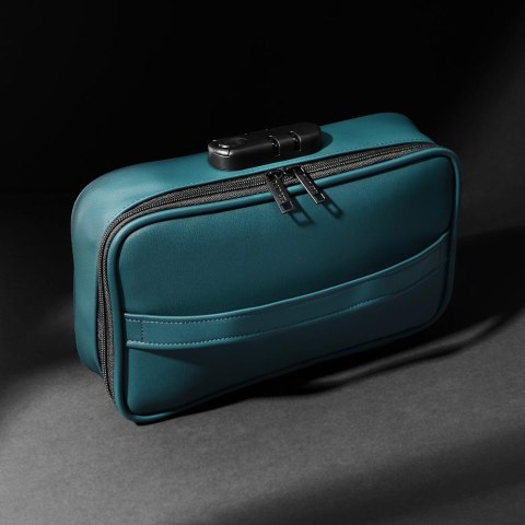 Kuferek na sex zabawki na zamek i kod, Discreet Box Luxury Green