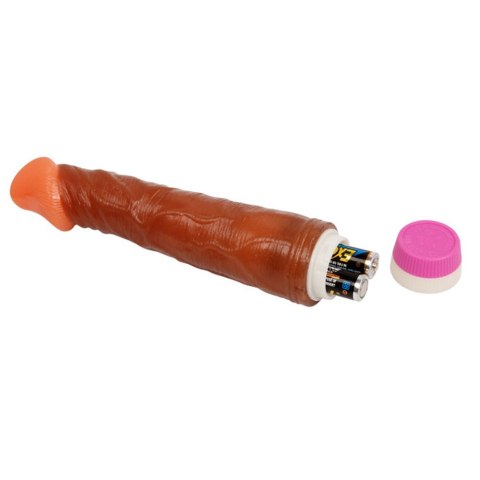 Wibrator damski, realistyczny penis z główką i żyłami. Stymulator pochwy