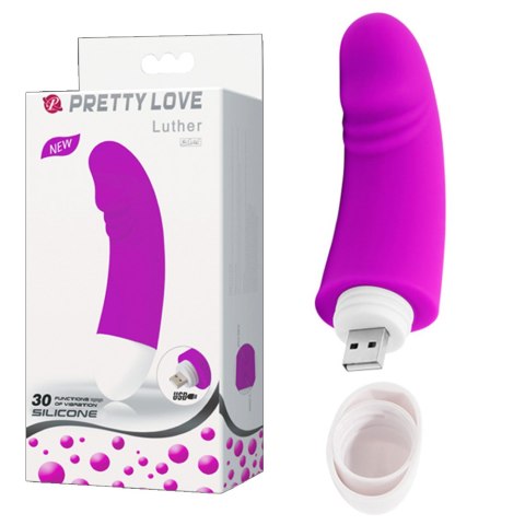 Wibrator dla kobiet silikonowy, kompaktowy rozmiar. Ładowany USB.