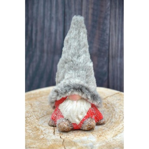 FIGURKA SKRZAT Z FUTRZANĄ CZAPKĄ 8,5x7,5x17CM FIGURKA SKRZAT Z FUTRZANĄ CZAPKĄ 8,5x7,5x17CM