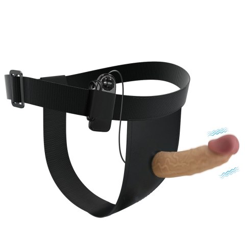 STRAP-ON Z WIBRACJĄ PRETTY LOVE HARNESS BRIEFS