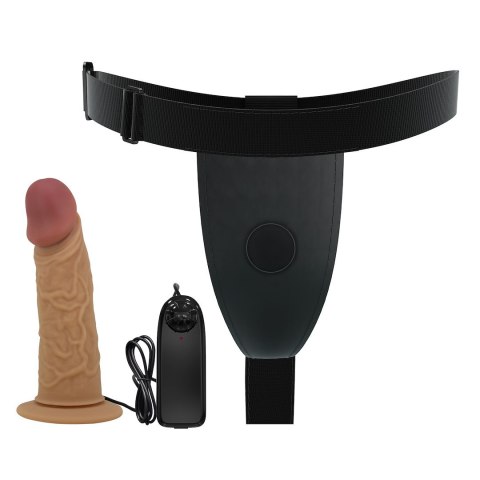 STRAP-ON Z WIBRACJĄ PRETTY LOVE HARNESS BRIEFS