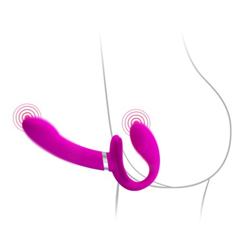 STRAPON BEZ UPRZĘŻY PRETTY LOVE - VIBRATING STRAPLESS STRAP-ON