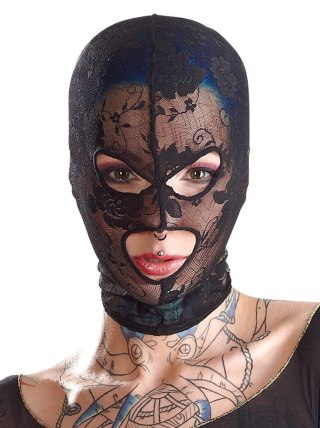 Bad Kitty Koronkowa maska z otworami na oczy,usta