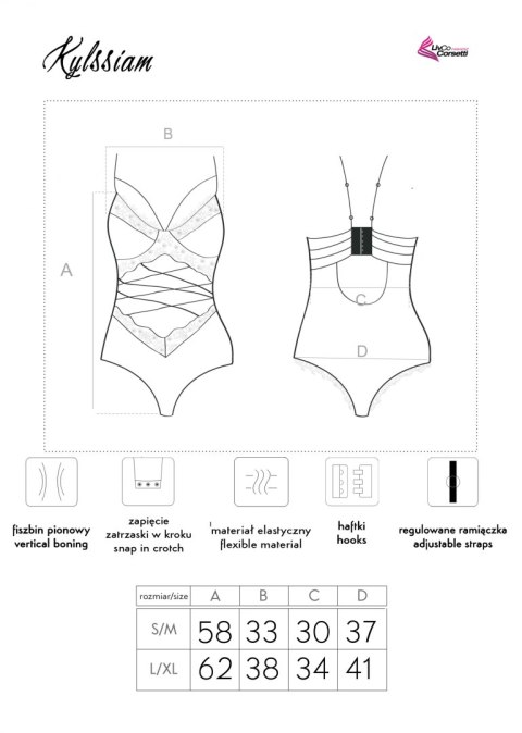 Body Kylssiam rozmiar - S/M