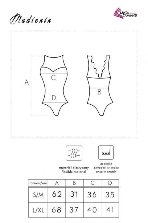 Body Mudienin rozmiar - S/M