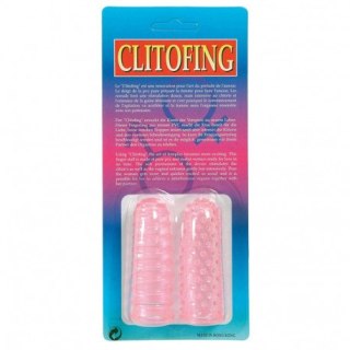 Dwie nakładki na penis LUSTFINGERS SOFT+BUMPY PINK