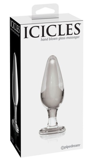 Icicles No. 26 Szklany korek analny