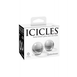 Icicles No.42 Medium Glass Ben-Wa Kulki stymulacyjne