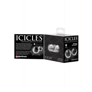 Icicles No.42 Medium Glass Ben-Wa Kulki stymulacyjne