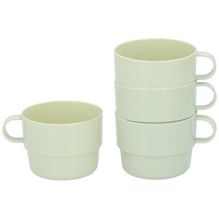 KUBEK TURYSTYCZNY 225ML 4 SZT CAMP ACTIVE PISTACJA