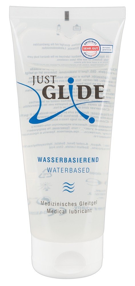 Lubrykant na bazie wody Just Glide Waterbased 200 ml