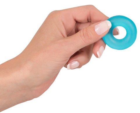 Pierścień Stretchy Cockring Frosted Blue